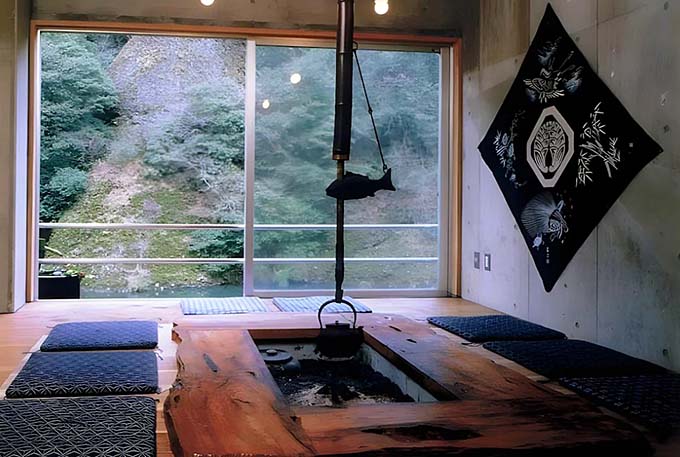 立久恵峡温泉 出雲の隠れ宿 八光園 囲炉裏食事処画像