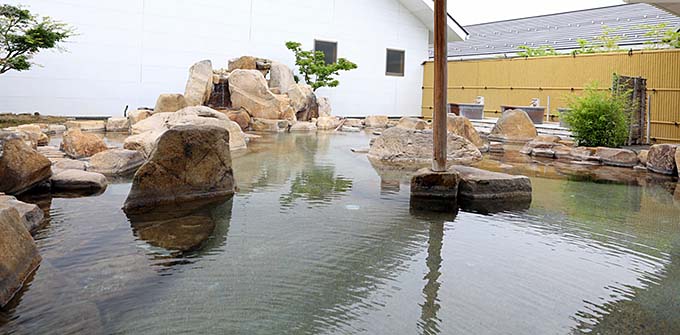 いずも縁結び温泉ゆらり 露天風呂画像