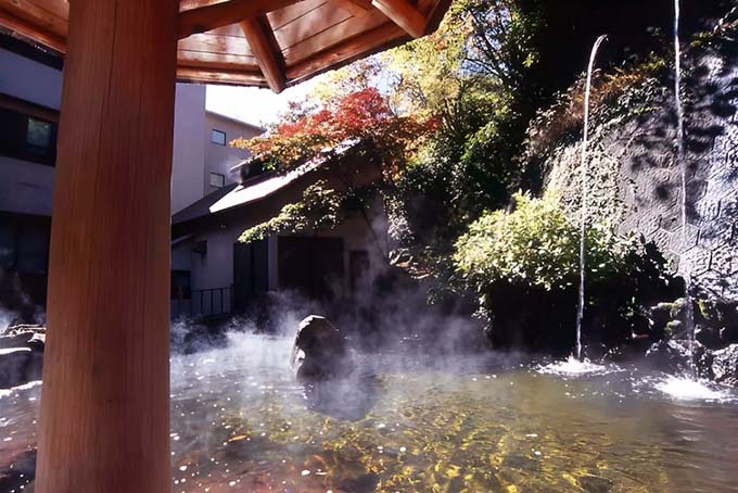 大丸温泉 大丸温泉旅館 露天風呂（混浴）画像