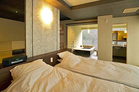 ホテル祖谷温泉展望風呂付き客室画像