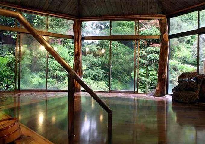 岩井温泉 浪漫伝承の宿 明石家 展望大浴場画像