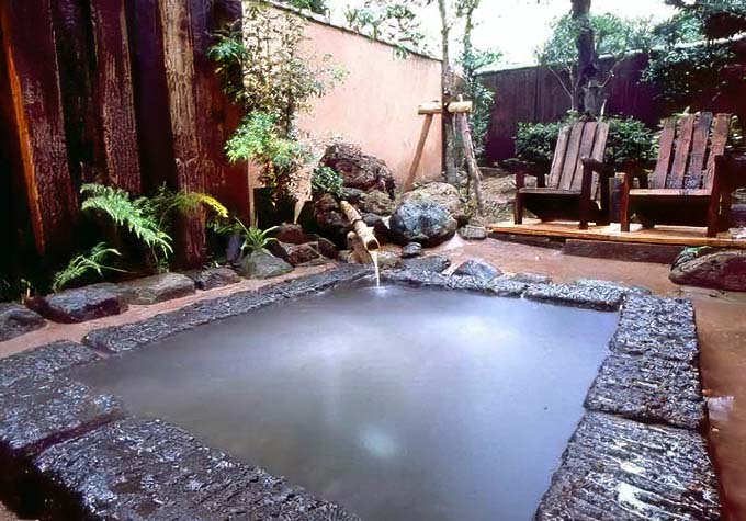 岩井温泉 浪漫伝承の宿 明石家 露天風呂画像