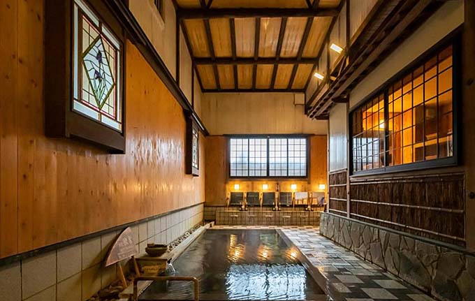 岩井温泉 山陰最古の湯 岩井屋 大浴場画像