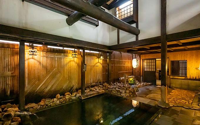 岩井温泉 山陰最古の湯 岩井屋 大浴場画像