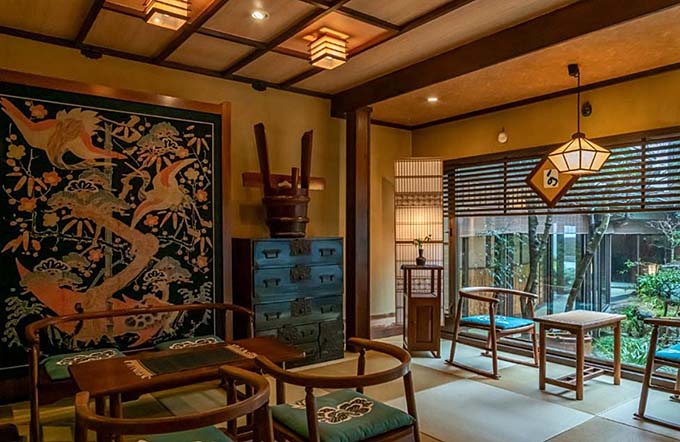 岩井温泉 山陰最古の湯 岩井屋 カフェ画像