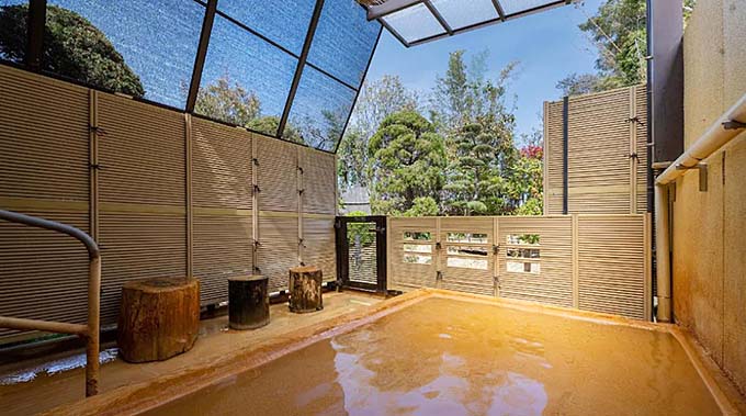 花山温泉 薬師の湯 露天風呂画像