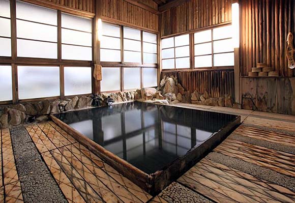 湯の峰温泉 旅館あづまや 内湯画像