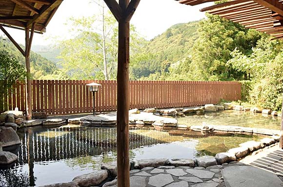 湯の峰温泉 湯の峯荘 露天風呂画像