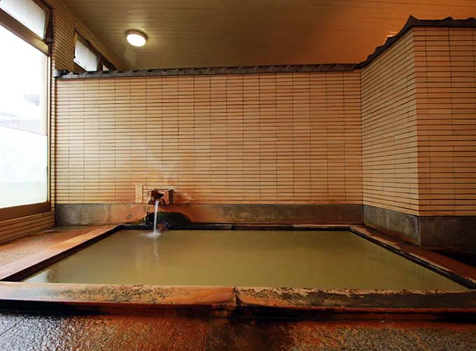 肘折温泉 松井旅館 大浴場画像