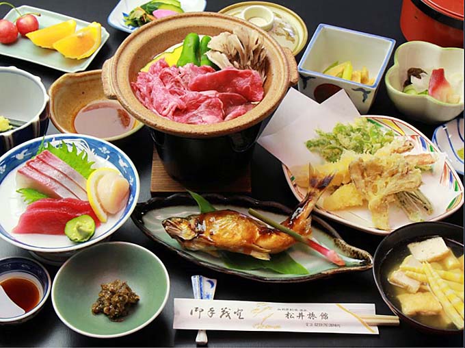 肘折温泉 松井旅館 料理イメージ画像