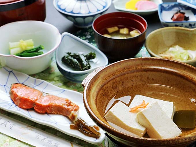 肘折温泉 松井旅館 料理イメージ画像
