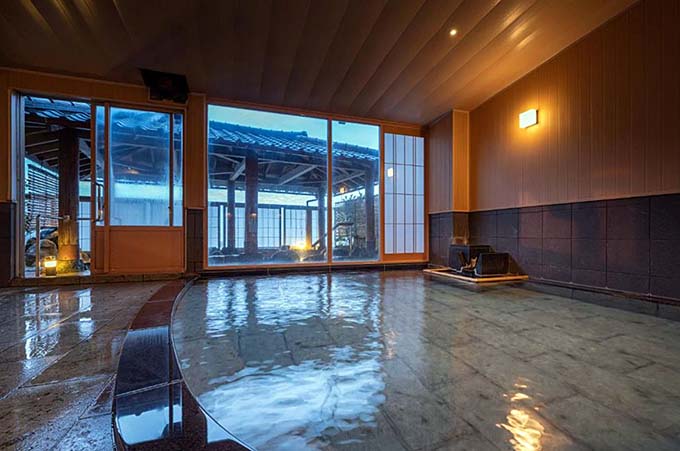 湯野浜温泉 海辺のお宿 一久 大浴場画像