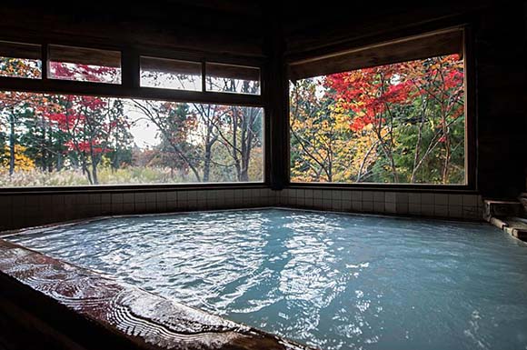 蔵王温泉 ホテルハモンドたかみや 大浴場画像