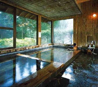 奈良田の里温泉大浴場画像